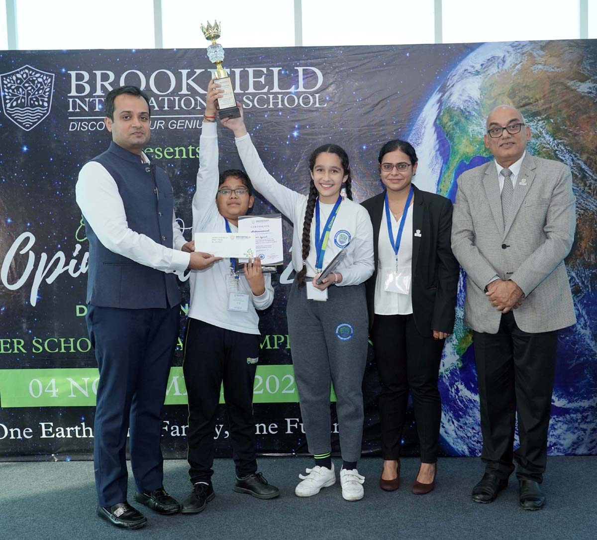 Conducted inter-school debate competition